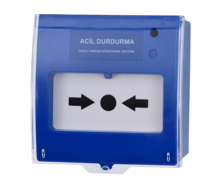 TEKNİM TFB-3165B ACİL DURDURMA BUTONU GAZLI YANGIN SÖN.SİS. İÇİN