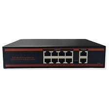 Q-LINK ND1P802LF 8 PORT 10/100 POE 2 PORT 10/100 UPLİNK SWITCH 150W
